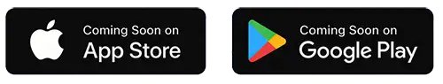 Coming soon on the App Store and Google Play