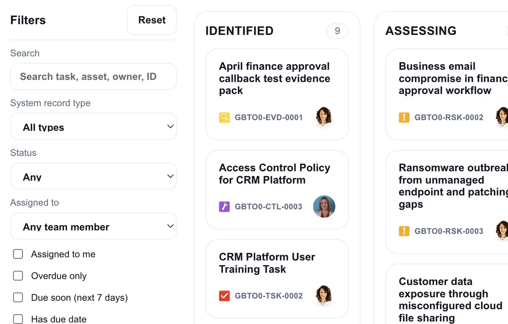 Guardzy execution clarity workspace preview
